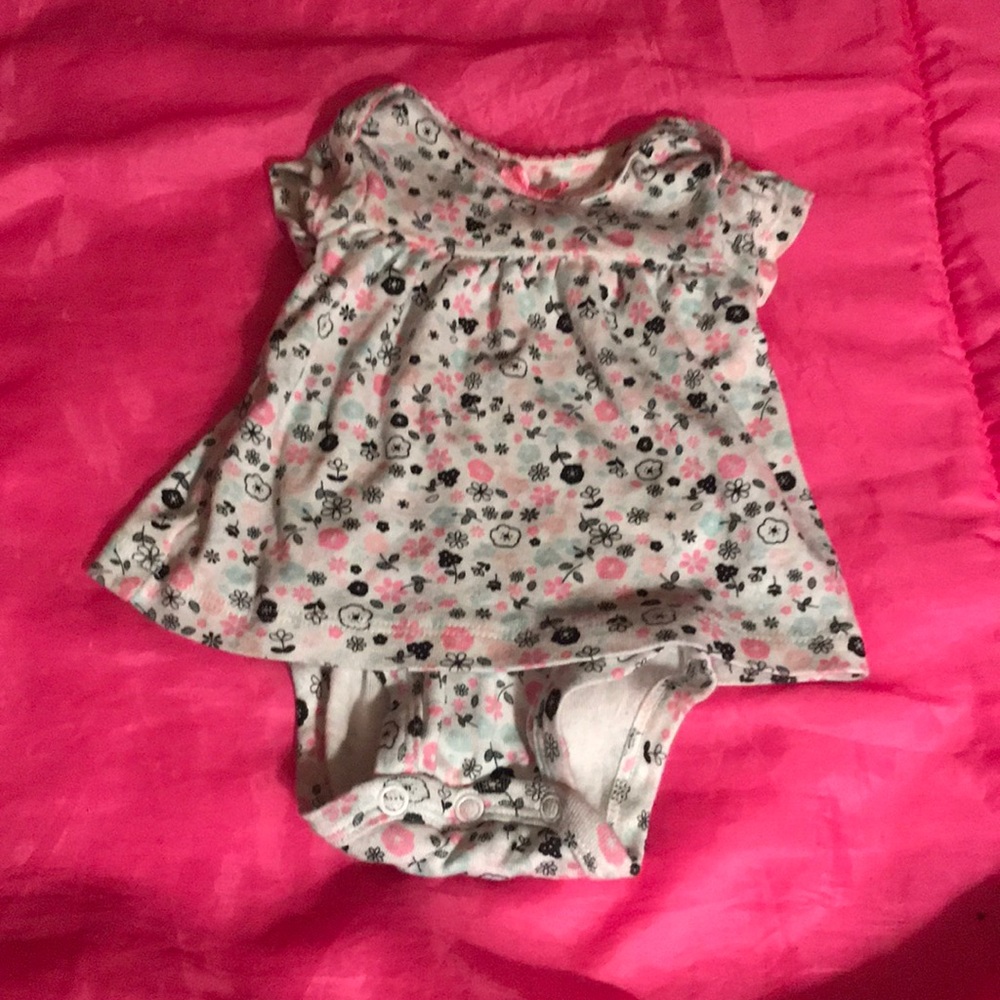 Baby flowered dress